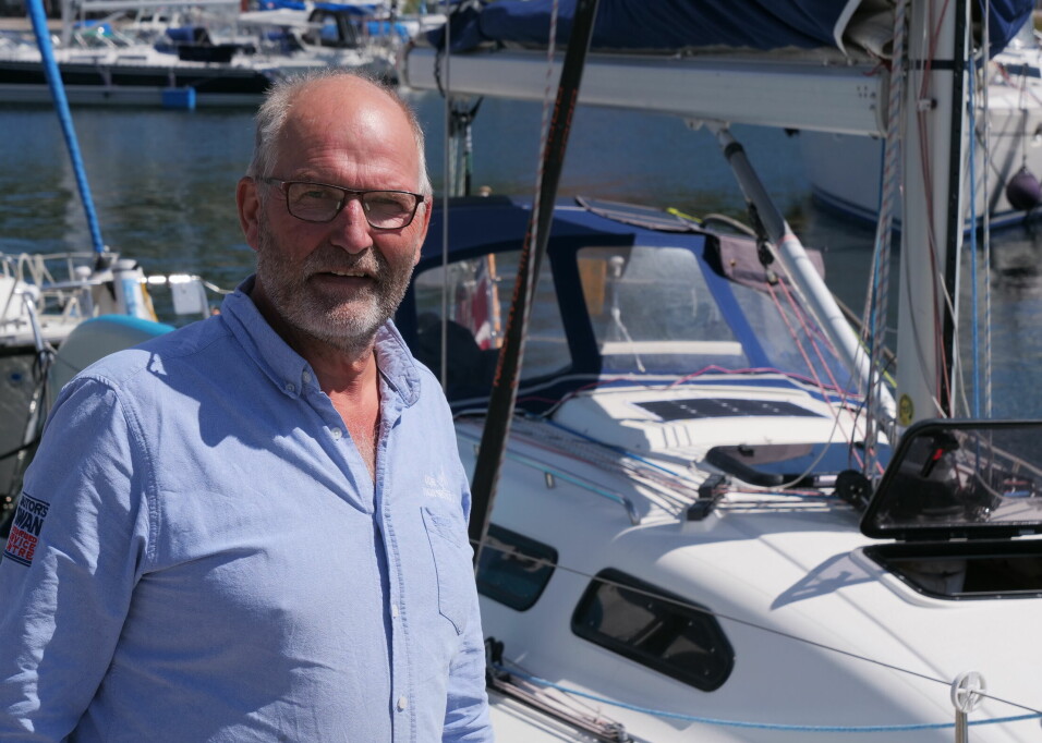 TRAVELT: Claes Samuelsson har travle dager på Orust Yacht Charter.