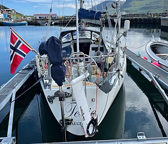 FARTØY: Erik seiler en Contessa 35 fra slutten av 70-tallet. FARTØY: Erik seiler en Contessa 35 fra slutten av 70-tallet.