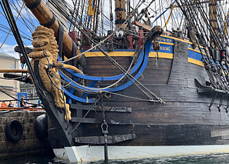 Bli med om bord i seilskipet «Götheborg of Sweden»