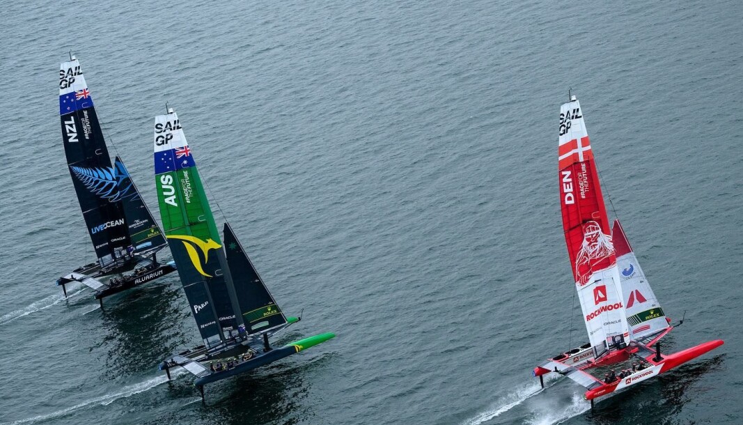 Danskene tok starten og ledet lenge i finalen Danskene tok starten og ledet lenge i finalen