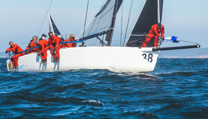 RASK: Melges 32 «Hotshot» har ofte vært først over målstreken, men har det høyeste måletallet i klasse C. RASK: Melges 32 «Hotshot» har ofte vært først over målstreken, men har det høyeste måletallet i klasse C.