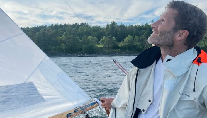 Fra gårsdagen trening på Blakstadbukta. Frisk Seilas med Jakob Thommessen Fra gårsdagen trening på Blakstadbukta. Frisk Seilas med Jakob Thommessen