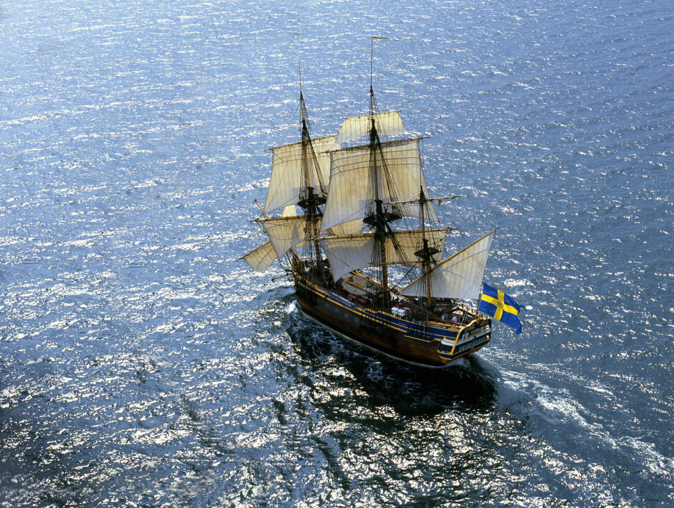 HANDEL: Verdenshandelen har vokst enormt siden «Götheborg of Sweden» pløyde verdenshavene for over 250 år siden.