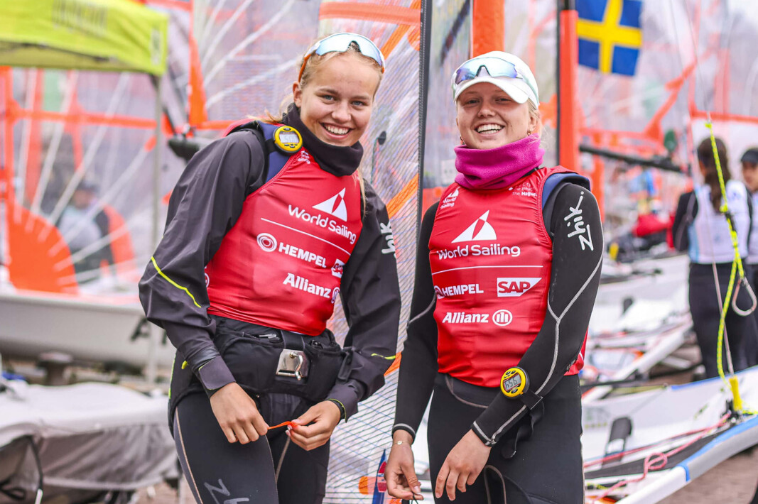 Marie Stenhagen og Anine Halstensen. Marie Stenhagen og Anine Halstensen.
