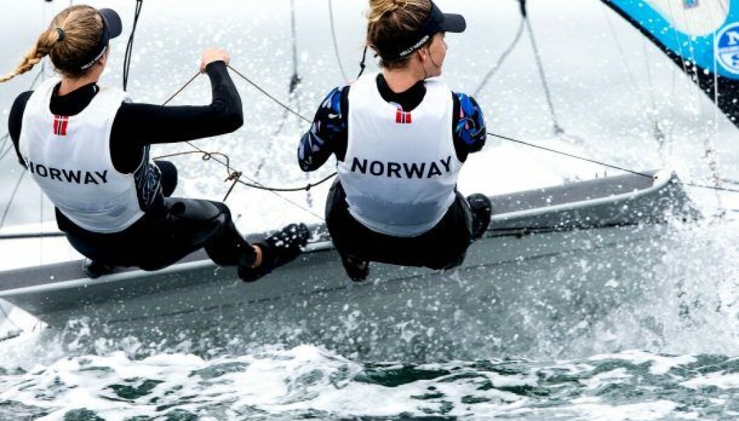 Helene og Marie i VM for 49erFX i 2022 Helene og Marie i VM for 49erFX i 2022
