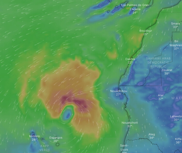 STORM: Et værsystem vil skape utfordringer for deltagerne i løpet av uka. STORM: Et værsystem vil skape utfordringer for deltagerne i løpet av uka.