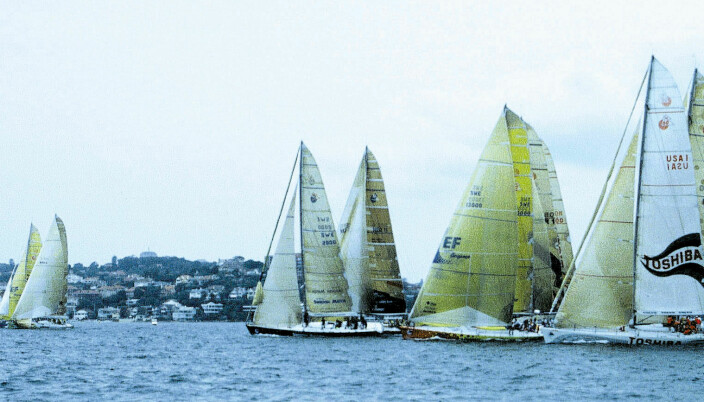 SYDNEY: På starten av tredje etappe hadde alle båtene fått Code 0