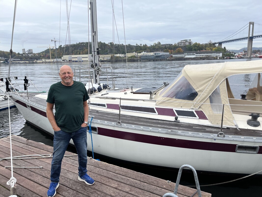 BOMLØS: Turseileren til Einar Husby er uten bom og storseil, det gjør ferieturene enklere. BOMLØS: Turseileren til Einar Husby er uten bom og storseil, det gjør ferieturene enklere.
