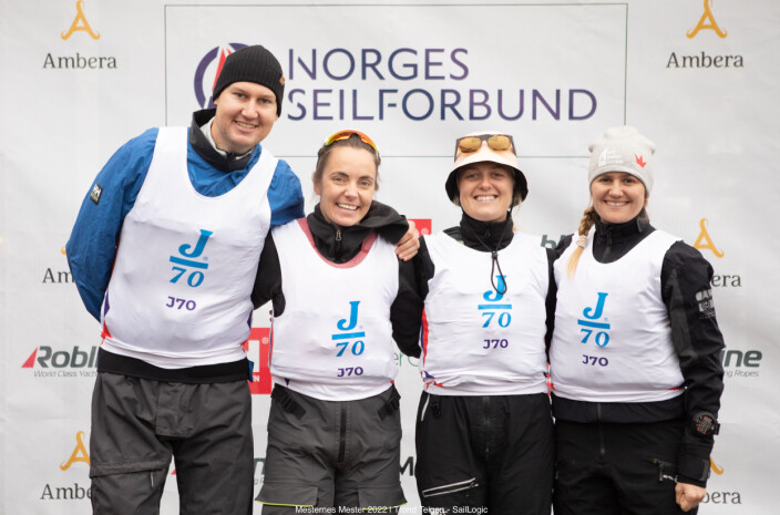 LEDER: Ragna Agerup, som tidligere i år vant NM i J/70 topper foreløpig resultatlistene. LEDER: Ragna Agerup, som tidligere i år vant NM i J/70 topper foreløpig resultatlistene.