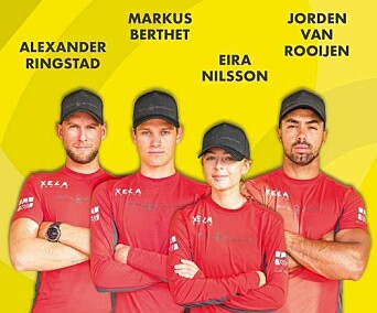 SATSER: Det nosrke laget har fått med seg en nederlender som trener og medseiler. SATSER: Det nosrke laget har fått med seg en nederlender som trener og medseiler.