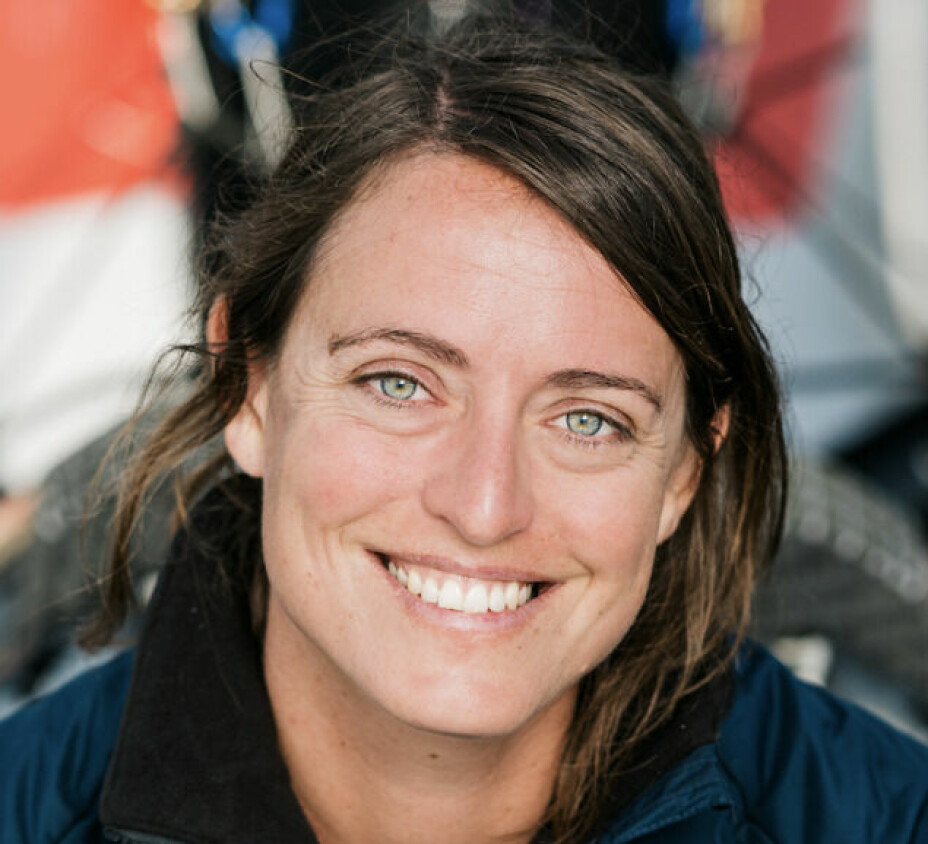 VOLVO RACE: Justine Mettraux fra Sveits har mye erfaring, og har overtatt «Charal». Det blir en spennend dame å følge i Route du Rhum.