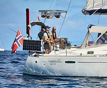 RASK: Oceanis 43 «Leva» ligger som tredje norske. RASK: Oceanis 43 «Leva» ligger som tredje norske.