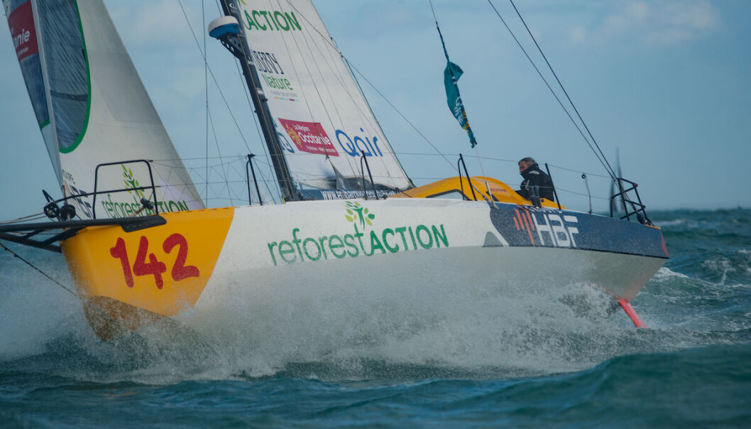 OMBYGD: «Solo2» fra 2014 klarer seg bra i Route du Rhum. OMBYGD: «Solo2» fra 2014 klarer seg bra i Route du Rhum.
