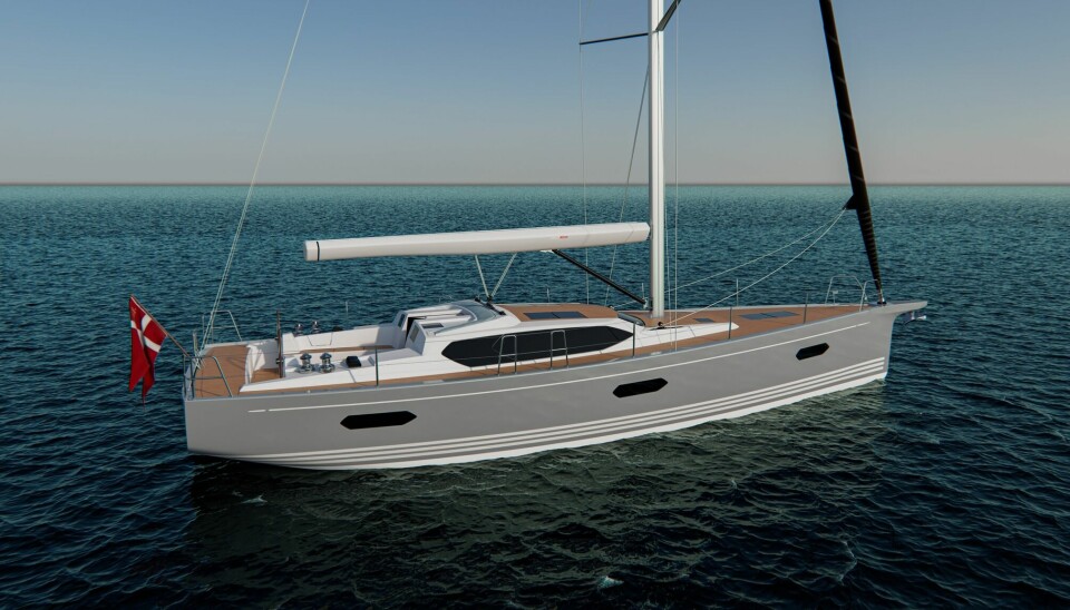 NY: Xc47 blir første modell i en ny Xc-serie fra X-Yachts. Båten får et høyere overbygg.