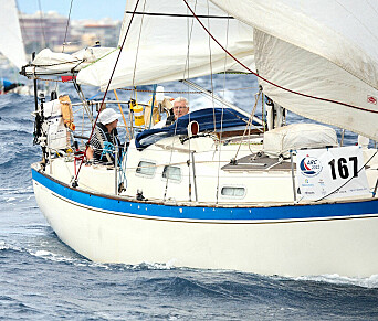 MINST:«Oberoi», en fransk Vancouver 28, er feltets minste båt.