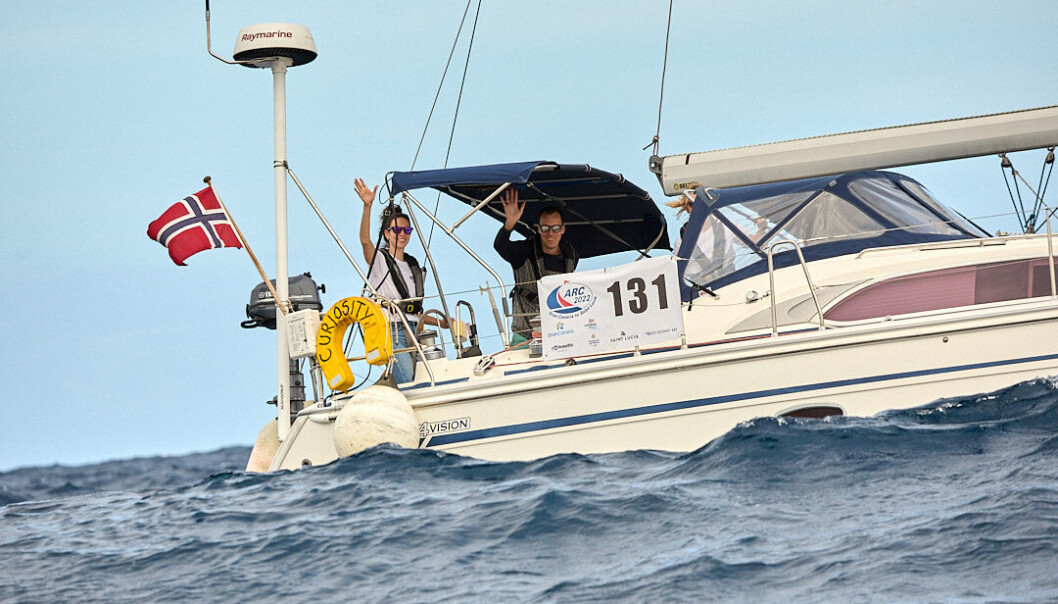 NORSK: Bavaria Vision 44 «Curiosity» er en av tre norske båter som seiler ARC. NORSK: Bavaria Vision 44 «Curiosity» er en av tre norske båter som seiler ARC.
