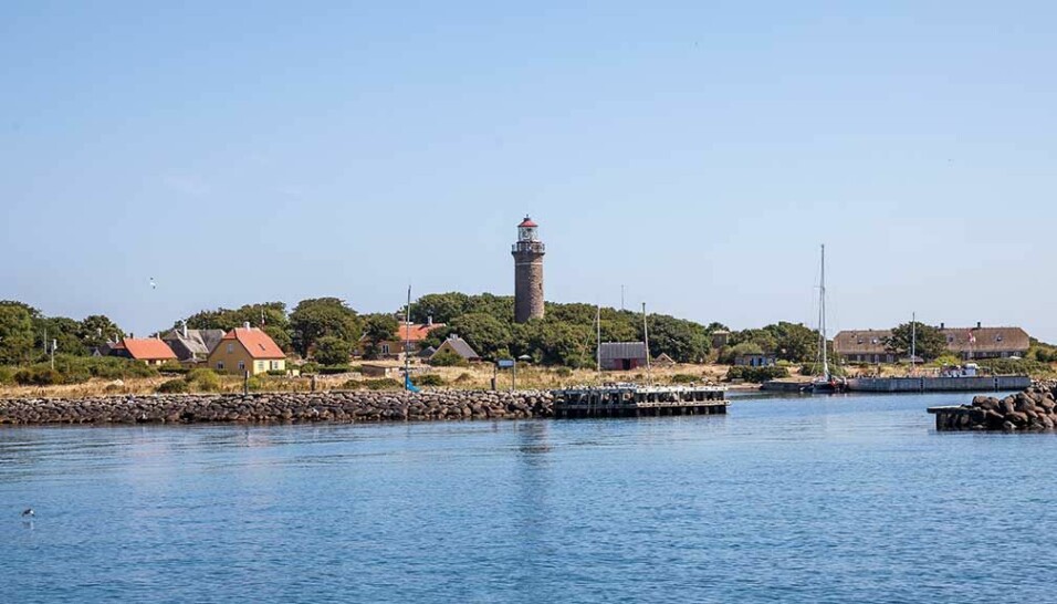 BEBYGGELSE: Det bodde 225 personer på øya i 1870. Øya ble solgt til den Danske Marine i 1884.