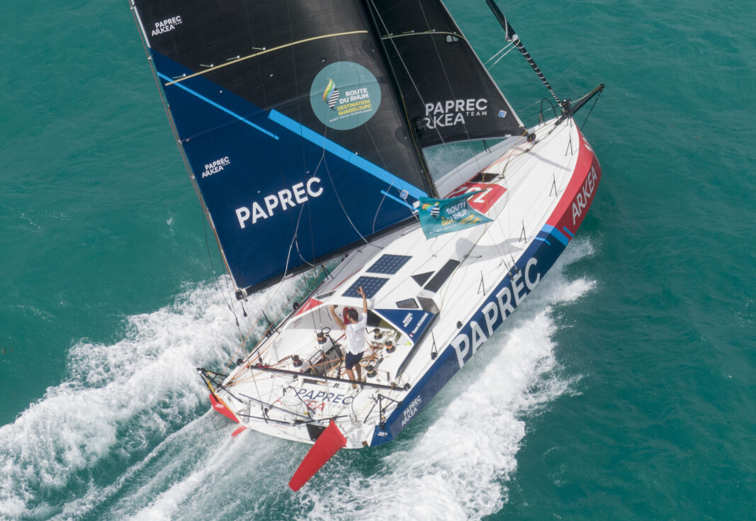 BEST: Yoann Richomme, skipper på Class40 Arkea-Paprec, vant Route du Rhum - Destination Guadeloupe 2022. BEST: Yoann Richomme, skipper på Class40 Arkea-Paprec, vant Route du Rhum - Destination Guadeloupe 2022.