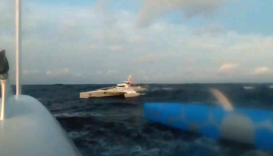 MERIDA: Redningsbåten «Merida» ankommer «Solidaires En Peloton»
