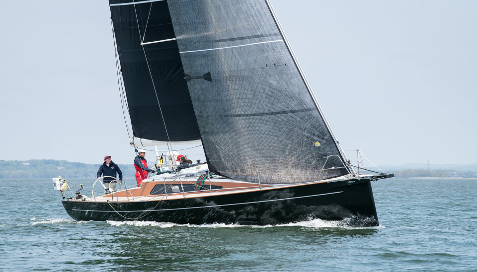 USA: Lyman-Morse LM46 ble kåret til den beste amerikanske seilbåten.