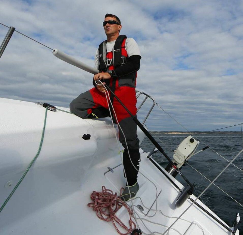 BESTE NYKOMMER: Marc Husted var den beste av seilerne som for første gang ble registrert på rankingen i 2022.