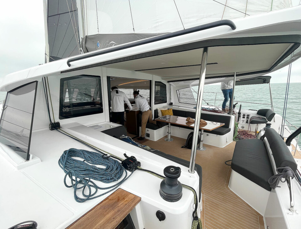 COCKPIT: Det er ute hvor det er mulig å samles mange.