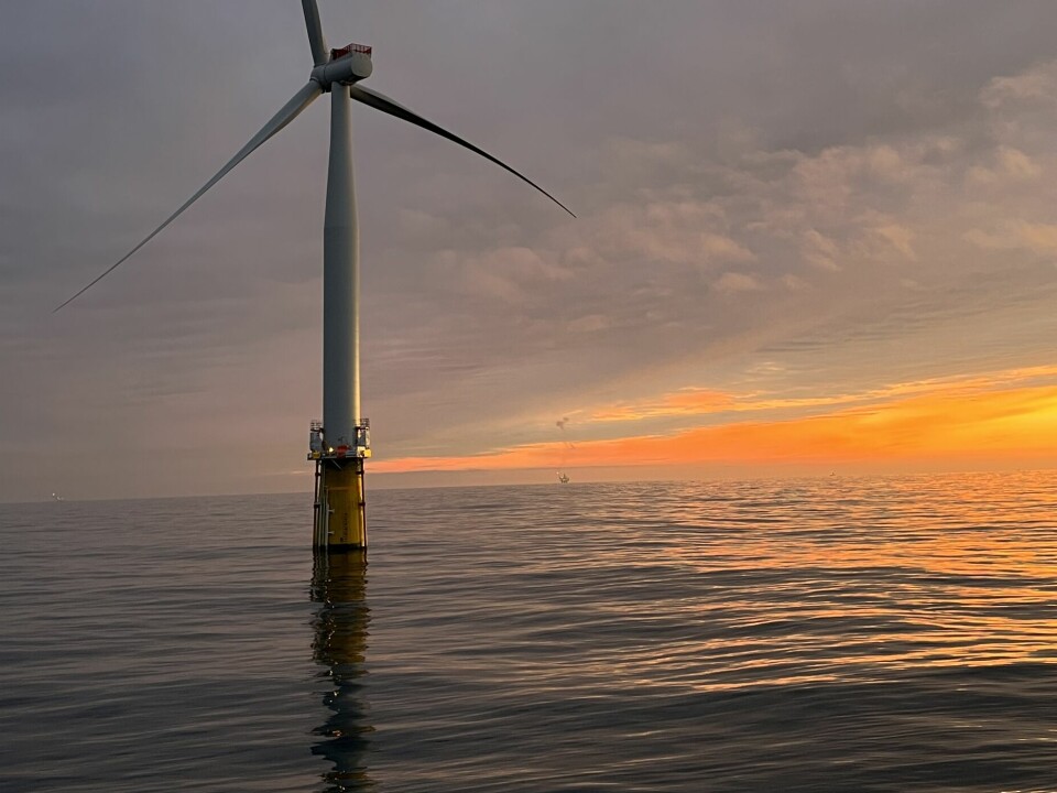 PÅ PLASS: De første norske vindturbinene er alt på plass i Nordsjøen. Hywind Tampen kan være bare starten på en helt ny industri.