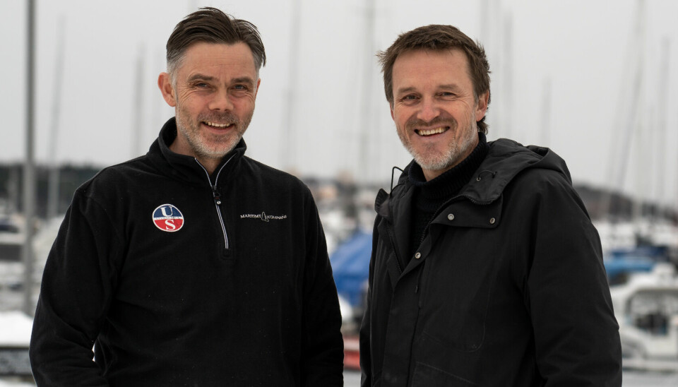 John Sanderød og Erik Christensen ønsker velkommen til regatta