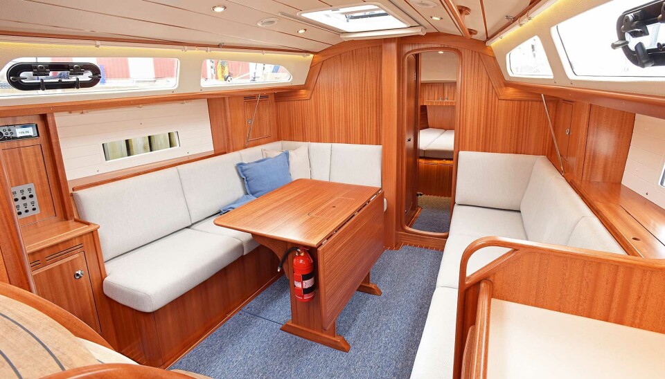 Hallberg-Rassy 340 levererar det bästa Hallberg-Rassy står för.