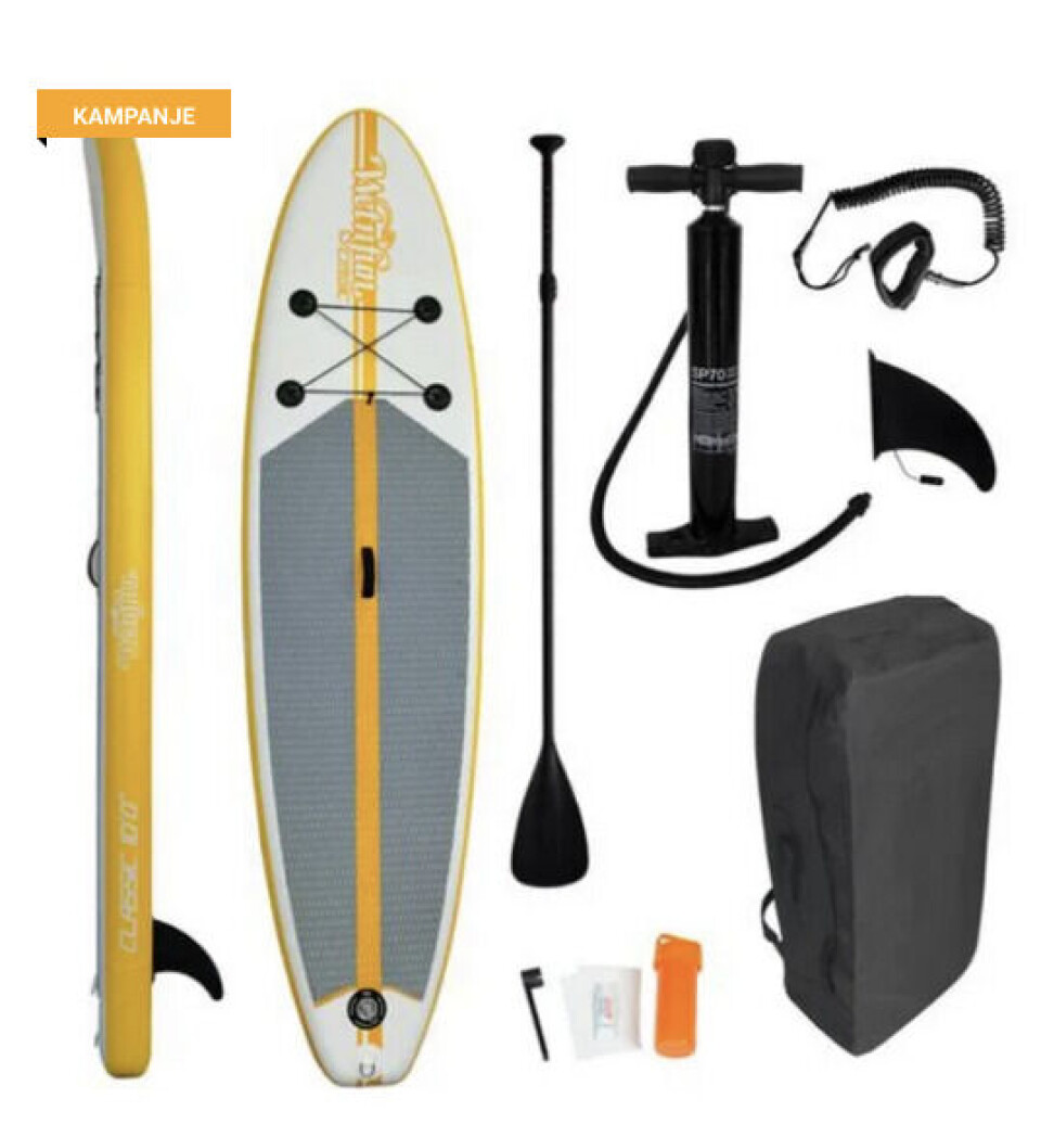 iSUP 10.0 Classic er et rimelig SUP-brett for folk opptil 80 kg. iSUP 10.0 Classic er et rimelig brett for folk opptil 80 kg.
