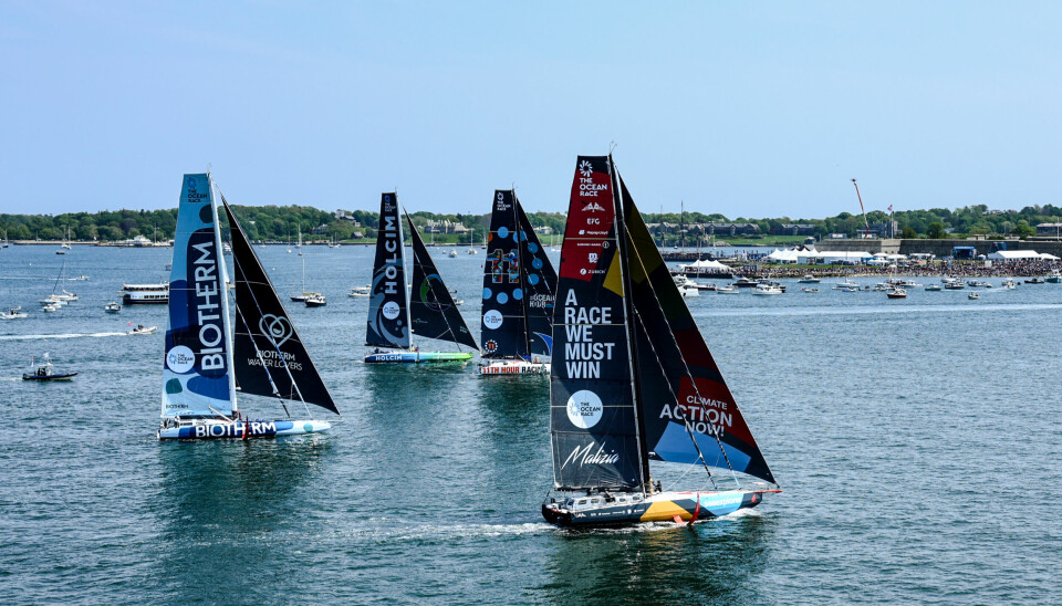 The Ocean Race 2022-23 - 21 May 2023. In-Port race in Newport.
