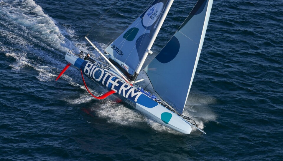 TEST: ALUULA Durlyte is tested during The Ocean Race on board Biotherm.