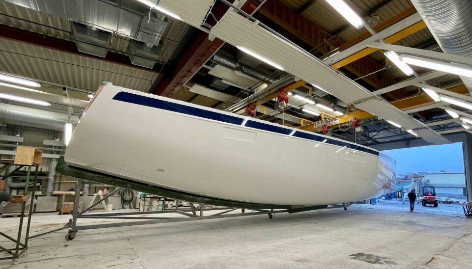 Förpremiär i produktion för Hallberg-Rassy 69 på Öppet Varv 25-27 augusti
