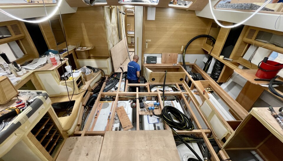 Förpremiär i produktion för Hallberg-Rassy 69 på Öppet Varv 25-27 augusti