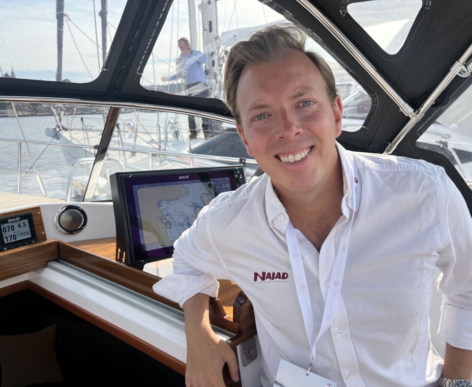 SJEF: Fredrik Malmqvist styrer nå Najad og satser.