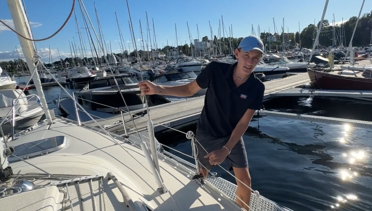 Slik kaster du loss med seilbåt fra bås – Seiling for dummies