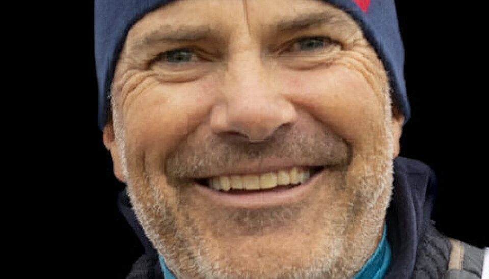 ANDUNGE: Lars Horn Johannessen seilte i helgen til NM-gull i Andunge. Han seilte sammen med barna og tvillingene Smilla og Magnus Horn-Hammernes.