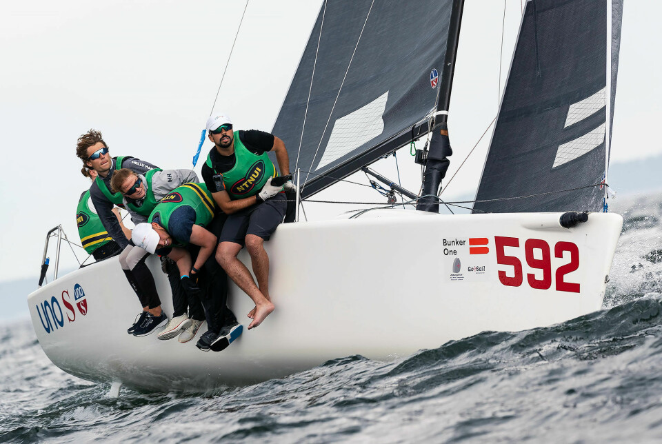 INTERNASJONALT: NTNUI seiling stilte med to lag under VM i Melges 24 holdt i Danmark i sommer.