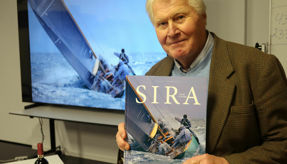 FORFATTER: Mikkel Thommesen har skrevet bok om 8 mR «Sira»