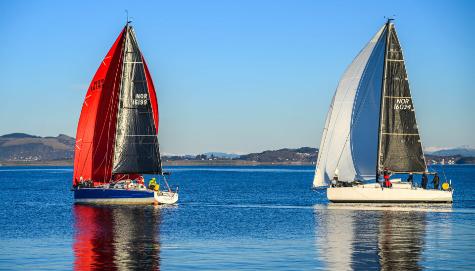 DUELL: Norges to eneste JPK 1030 holder til i Stavanger og skal seile Fastnet Race.