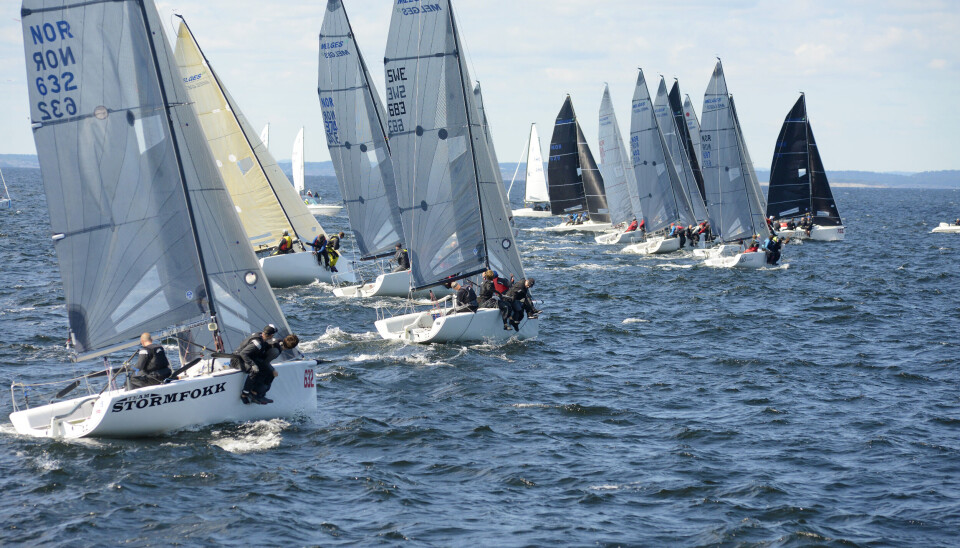 Melges 24 er fremdelez stor entype-klasse i Norge.