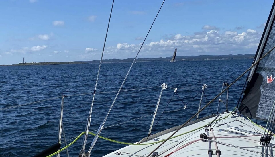 TORUNGEN: «Game» nærmer seg runding me «Zorro» forut.