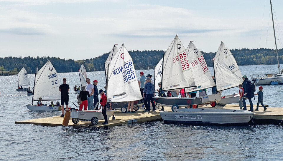 Jolleregatta med rating