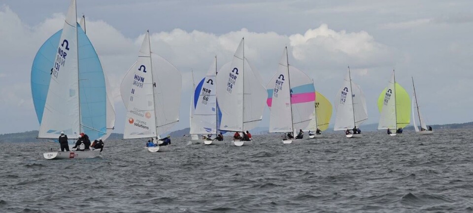 Innsjøseilere tok VM tittelen på Hankø