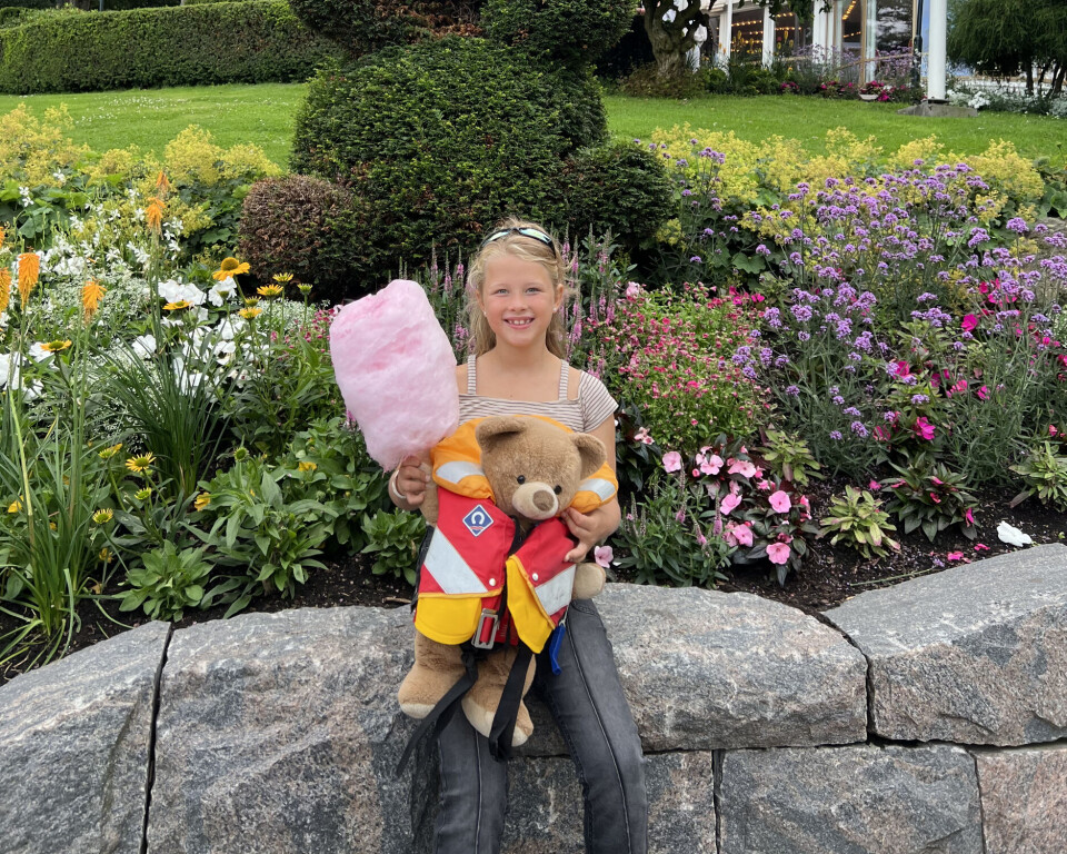 Frisk på fornøyelsespark!