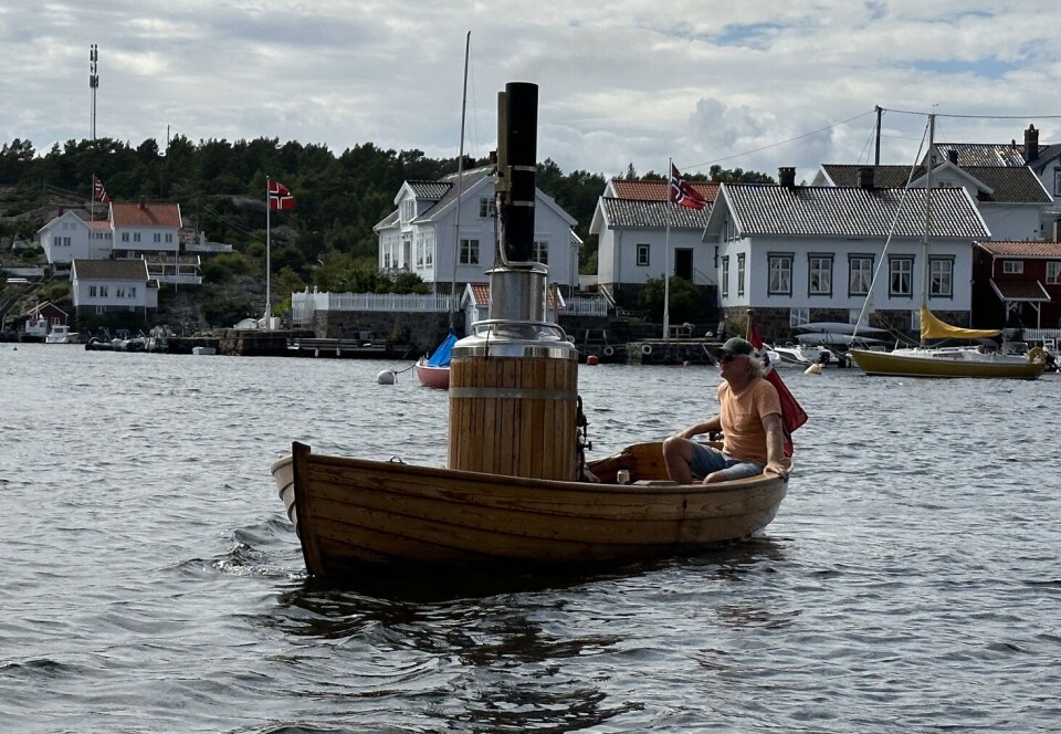 IKONISK: Dette fartøyet er et kjent syn i Lyngør.