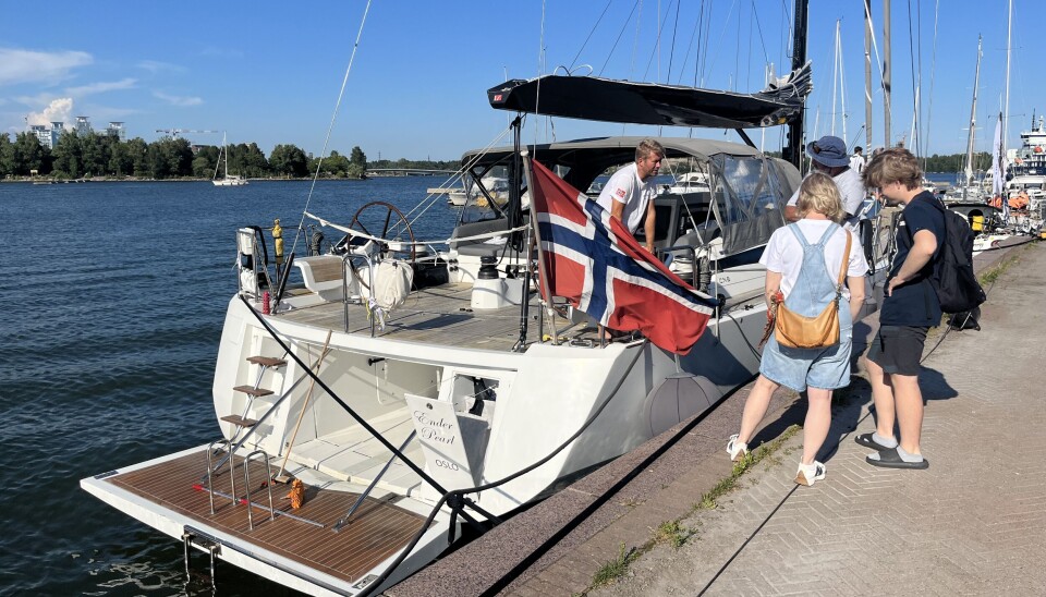 NORSK: «EnderPearl» seiler Baltic Sea race for andre gang. Båten seilte også Gotland Runt tidligere denne måneden.