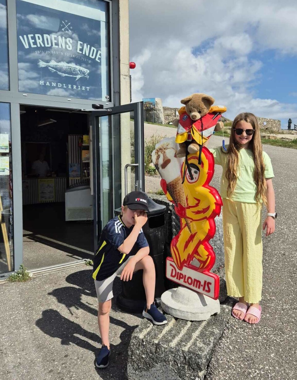 IS: Tenk at Frisk har seilt til enden av verden, og at det der kan kjøpes is!