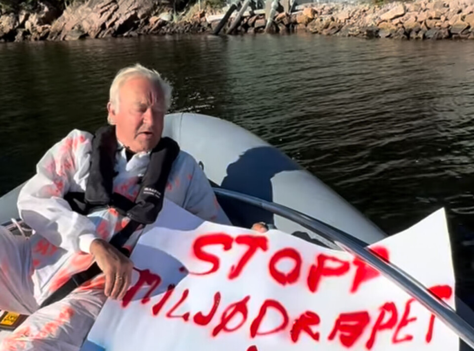 GJENNOM DISSE RØRENE renner det ut tonnevis av nitrogen i Oslofjorden.