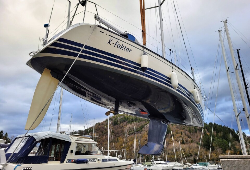GLATT: Harald Matland holder bunnen glatt ved å jevnlig børste den med egnet verktøy.
